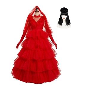 Lydia deetz Halloween costume!!! Comes w/ everything but the wig - NEVER worn!!